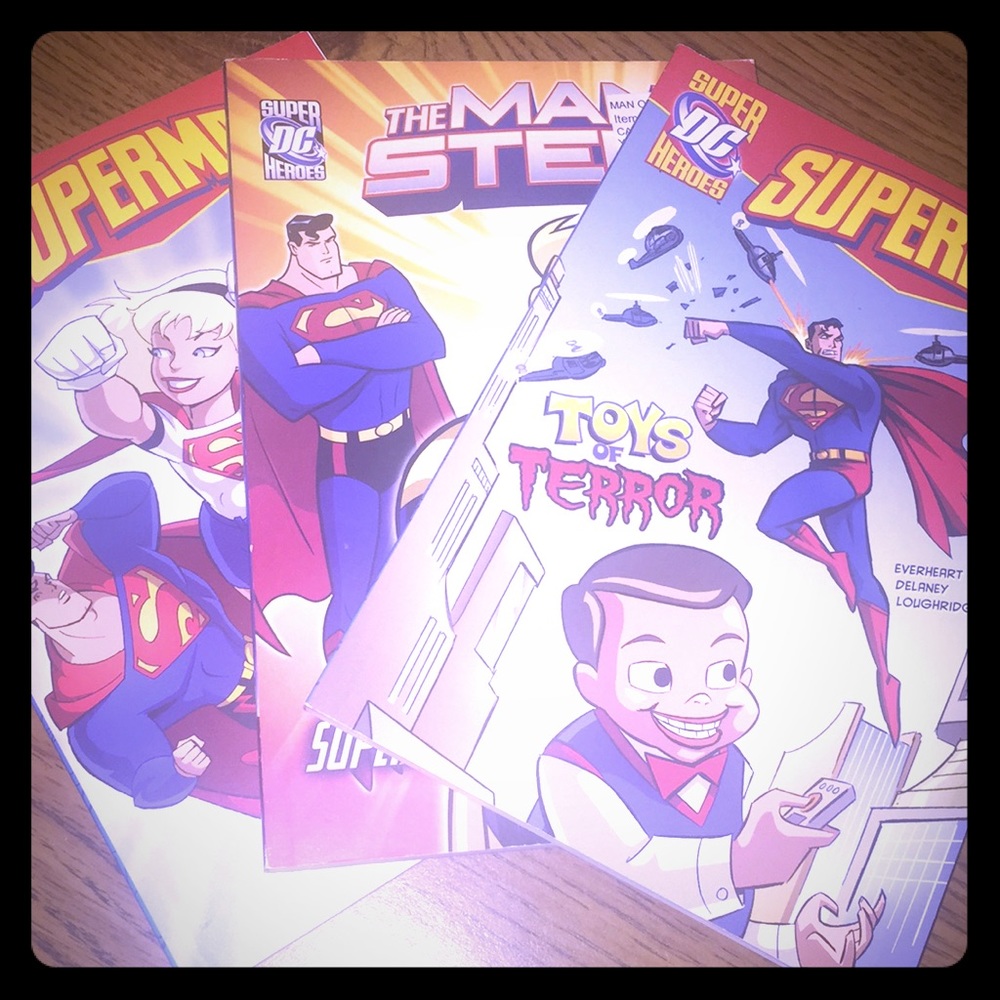 DC SUPERHERO BOOKS